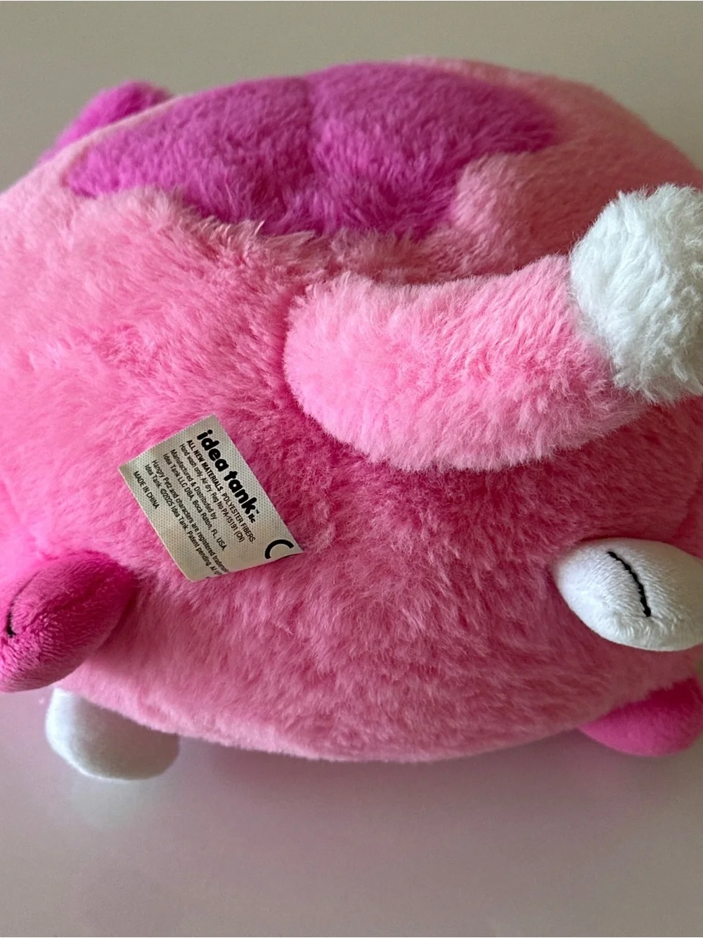 Idea Tank Hangry Petz Lucy Pink Cat Plush 8